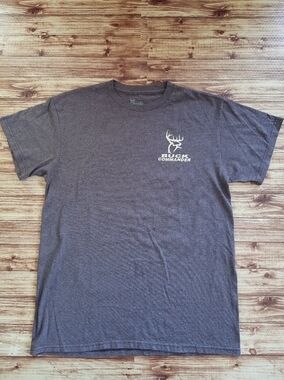 Buck Commander Medium Deer Hunting Outdoor Men's Brown Graphic T-Shirt